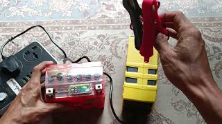 smart battery charger 12V 6A unboxing and test [upl. by Eilesor708]