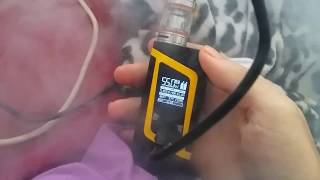 Alien 220W Mod Charging On USB Balance Charging [upl. by Ihculo]