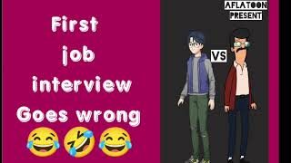 First job interview  freshers 🤣😂🤣 [upl. by Iddet]