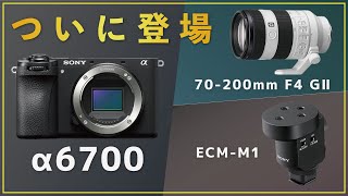 【α6700】ついにSonyから新しいAPSCカメラが誕生！！ [upl. by Bilicki748]