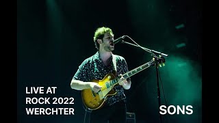 SONS  Rock Werchter 2022 [upl. by Ahsilahs937]