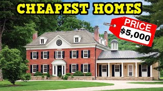 Cheapest Historic Homes For Sale Now Under 100000 [upl. by Yditsahc738]