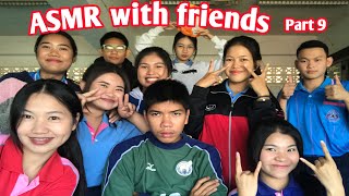 ASMR with my friends at high school part 9🏫🇹🇭 [upl. by Retse]