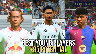 Best Young Players Highest Potential  EA FC 25 Faces [upl. by Fink]