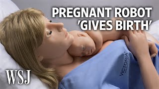 Pregnant Robot Gives Birth Tech Meets Medicine  WSJ [upl. by Seaton]