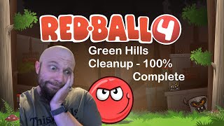 Red Ball 4  Episode 1 Cleanup  Getting ALL Stars [upl. by Yug]