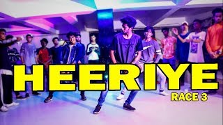 Heeriye  Race 3  Salman Khan Jacqueline Dance Choreography Ajeesh krishna [upl. by Smaoht]