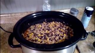 Black Bean and Rice Crockpot recipe [upl. by Notsahc]