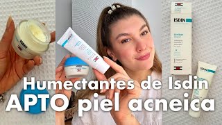 Crema humectante para tratamiento de Isotretinoína y Tretinoína pieles acnenicas y grasas ISDIN [upl. by Aihc]