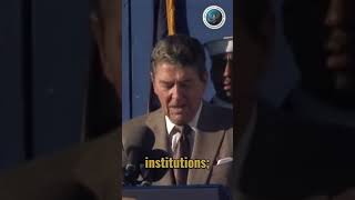 Building History Ronald Reagans Presidential Library Groundbreaking [upl. by Akinit]