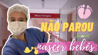 MEDVLOG Plantão na maternidade  Rotina de uma interna de medicina  Centro Obstétrico [upl. by Il53]