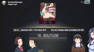 Parasyte anime Original Soundtrack  19 SOLITUDE [upl. by Ynavoeg]