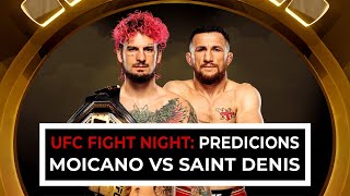 UFC Fight Night Moicano vs Saint Denis Picks amp Predictions – Full Breakdown [upl. by Yellah]