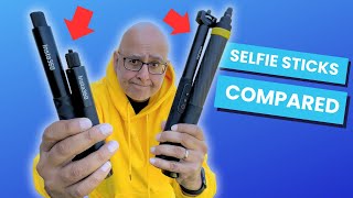 Insta360 Invisible Selfie Stick Review Five 360 Camera Sticks COMPARED [upl. by Reggis]