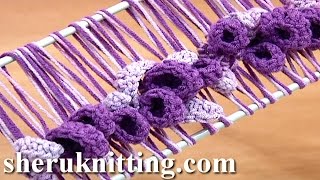 Hairpin Lace Crochet Spring Pattern [upl. by Pantia]