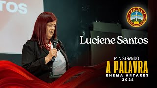 Ministrando a Palavra  LUCIENE SANTOS  Rhema Antares 2024 [upl. by Sall]