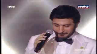 Majed Al Mohandes the best Arab singer in murex dor 2013ماجد المهندس أفضل مطرب [upl. by Trumann]