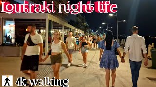 Loutraki Nightlife [upl. by Nanreit]