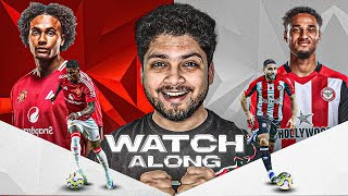 Manchester United vs Brentford Live Reaction amp Watchalong [upl. by Eejan]