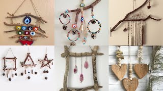 How to wood wall hanging crafts 3  wood wall hanging ideas for decor [upl. by Tail]