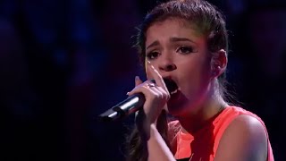 The Voice 2014 Knockout Rounds USA  Bryana Salaz quotHeart Attackquot 102714 HD [upl. by Alakim]