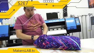 MakersLABTV S2E7  Printing and Sewing Fully 100 Polyester Sublimation Fabric Pillowcases [upl. by Marcelline803]