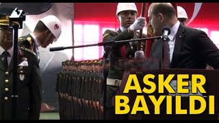 Bakan Soylu Konuşurken Asker Bayıldı [upl. by Bever]