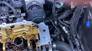 2013 Fiat 500C Timing belt replacement camshaft alignment tools and engine timing set [upl. by Llewon]