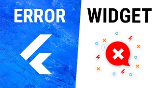 Flutter Error Widget [upl. by Aixela549]