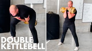 Kettlebell Double Clean [upl. by Kerad]