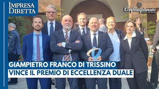 Premio di Eccellenza Duale 2024 trionfa a Roma l’azienda di Trissino Nuova Franco [upl. by Goldman]