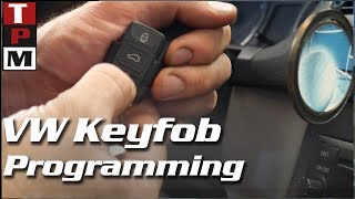 How to Program a VW keyfob [upl. by Launam777]