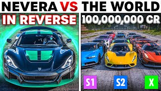 Forza Horizon 5  Rimac Nevera in Reverse VS The World  Can It Beat Everyone in Reverse Gear [upl. by Nathanial]