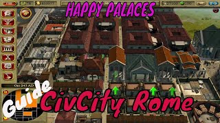 CIVCITY ROME THE OPEN FIELDS  2530 HAPPY PALACES WALKTHROUGH [upl. by Belinda246]