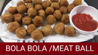 The Best Bola Bola RecipeMeat Ball [upl. by Nosylla]