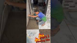 Flooring tile 24fitting 🙏🌫️trending tiles youtubeshorts shortvideo subscribe shorts song [upl. by Sirc757]