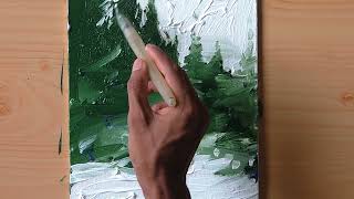 Easy abstract painting for beginners  How to paint easyday 39365 Abstract Demo Easy Technique [upl. by Nnayr]