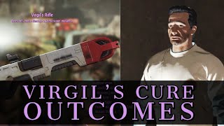 Virgils Cure Outcomes Fallout 4 [upl. by Etterrag]