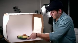 How to Make a Lightbox to Photograph Food  Tips for Photographers [upl. by Ailemrac]