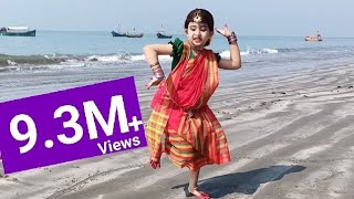 মনে করি আসাম যাবো  Mone Kori Assam Jabo Dance by Peusha  Bangla Folk Song Dance  Peushas Gallery [upl. by Worth]