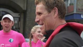 James Cracknell talks Clashing at the Celebrity Boat Race 2017 [upl. by Macguiness435]