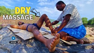 🔱Hogenakkal 🙌Dry Natural 💆‍♂️Massage  Real💯😴 ASMR Feel 🌊🌊River Side asmr massage ontrending [upl. by Trammel]