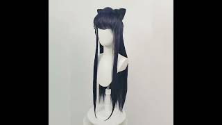 Komi Cant Communicate Komi Shouko Cosplay Wigs Show [upl. by Jasen259]