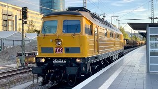 233 493 mit Bauzug in StuttgartVaihingen [upl. by Josefa]