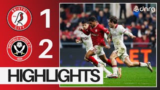 Bristol City 12 Sheffield United  Highlights [upl. by Jun991]