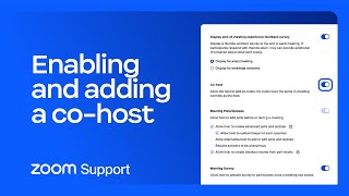 Enabling and adding a cohost [upl. by Mahala218]