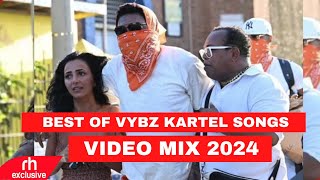 BEST OF VYBZ KARTEL SONGS VIDEO MIX 2024 BY DJ MARL VYBZ KARTEL RELEASED FROM PRISON CELEBRATION MIX [upl. by Corydon]