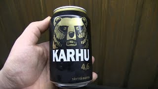 Juomatesti Karhu 46 Olut [upl. by Pravit]