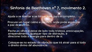 BEETHOVEN SYMPHONY N 7 MOVEMENT 2 relaxing spirituality meditation [upl. by Nialb958]