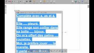 OpenSankoré  2 Un texte à compléter au crayon [upl. by Cohby597]